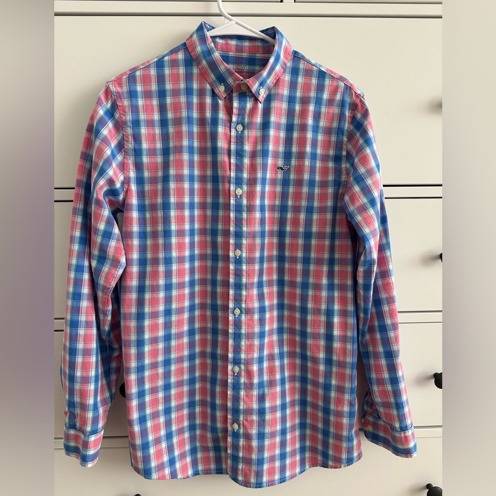 Boys Vineyard Vines Long Sleeve Button Down, NWOT